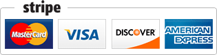 Stripe Mastercard Visa Discover American Express