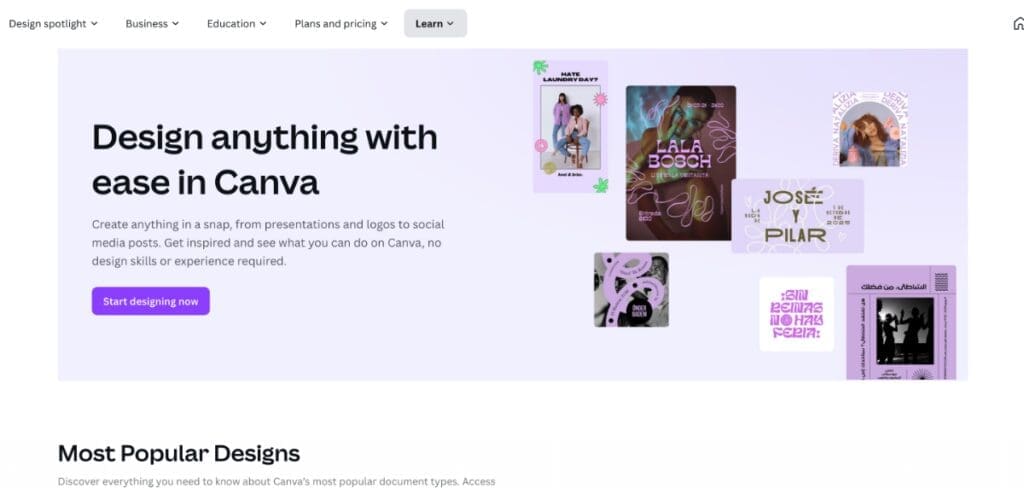 Canva Screenshot