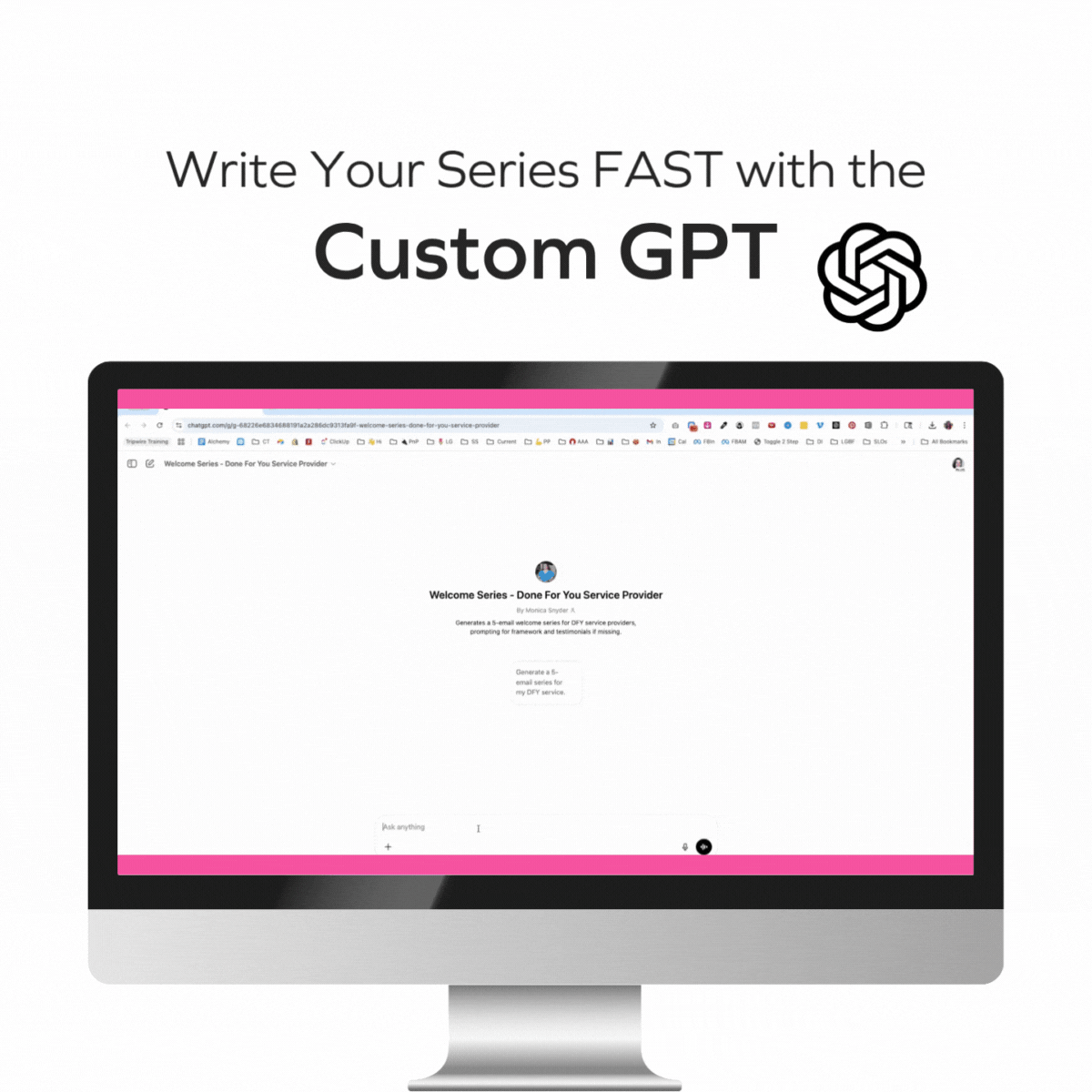 Welcome Series for DFY Service Providers Shopify Images